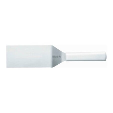 Mundial Mundial W5685 - Turner 6" x 3", Square End, White Handle W5685